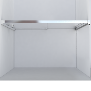 Душевая дверь Vincea Lugano VDS-1L140CLB-1 140 см