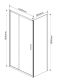 Душевой уголок Vincea Garda VSR-1G9014CLB 140x90 см