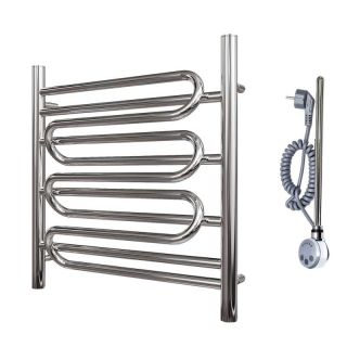 Полотенцесушитель электрический Point Юпитер премиум PN01156SE 50x60см П5 хром