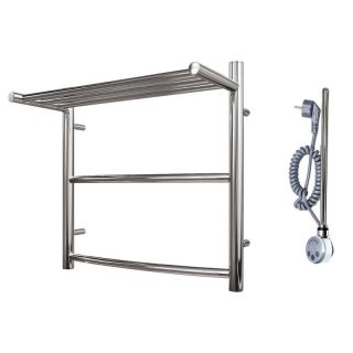 Полотенцесушитель электрический Point Афина PN04155PE 50x50см П2 хром