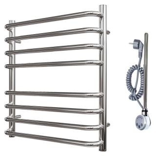 Полотенцесушитель электрический Point Нептун премиум PN09156SE 50x60см П8 хром