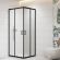 Душевой уголок RGW CL-36B 06093688-44 80x80 см чёрный