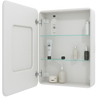 Зеркальный шкаф с подсветкой Misty Элиот 60см левый белый