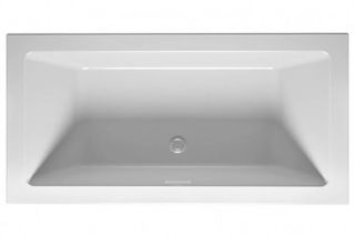 Акриловая ванна Riho Rethink Cubic Velvet Fall B106013105 заполнение через перелив 180х80см белый матовый