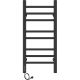 Полотенцесушитель электрический Laris Лаванда ЧКЧ П8 300х700 L 73207624 Черный муар