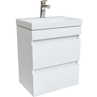 Тумба с раковиной IDDIS Zodiac 50 ZOD5CB0i95K подвесная Белая матовая