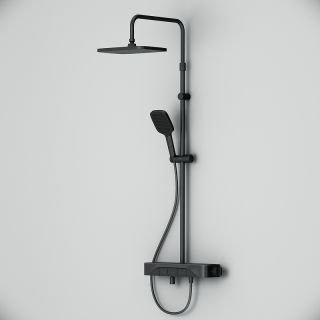 Душевая система AM.PM Func F078F722 Черная матовая