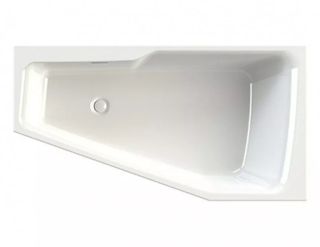 Акриловая ванна Riho Rethink Space Plug and Play B116005005 L 180х110см белый