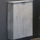 Подвесной шкаф Comforty Моно 60 00-00014968 Бетон светлый, с белой столешницей