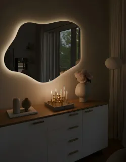 Зеркало с подсветкой ArtMax Como AM-Com-800-1000-DS-F 100x80 см