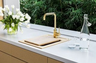 Кухонная мойка Alveus Granital Atrox 10 Beige G55 400x500 1139769 Бежевая