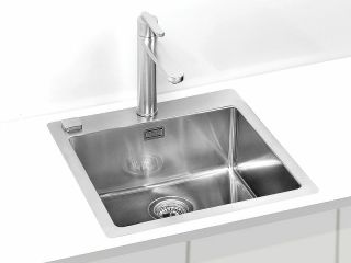 Кухонная мойка Alveus Pure 30 KMB-90 515x525 1103609 Брашированная сталь