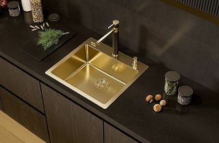 Смеситель для кухни Alveus Zina Monarch Bronze 1136511 Черный Бронза