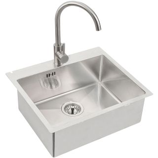 Кухонная мойка Alveus 1124382 Quarto 10 Brs-90 55x48