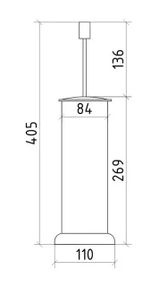 Ёршик для унитаза Boheme Royal Cristal 10928-BR-B бронза/чёрный