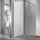 Душевая перегородка Vincea Walk-In 70 VSW-1H700CLGM профиль Вороненая сталь стекло прозрачное