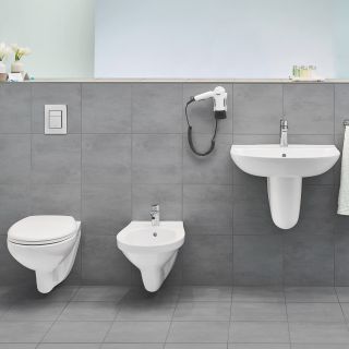 Полупьедестал для раковины Grohe Bau  Ceramic 39426000 белый