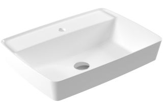 Раковина Serel Rita RT30TXS110H для установки в столешницу 59см белый