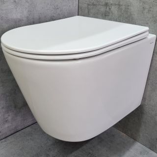 Унитаз CeramaLux TR5178 подвесной с сиденьем Микролифт