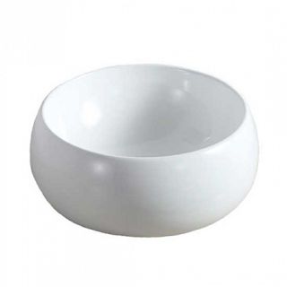 Раковина накладная BelBagno 40см белая BB1065