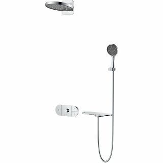 Душевой комплект Vincea Futura VSFW-2F12TCH с термостатом Хром