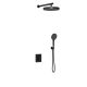 Душевой комплект Vincea Inspire VSFW-3I21MT2MB встраиваемый, термостатический, двухрежимный, черный3I21MT2MB