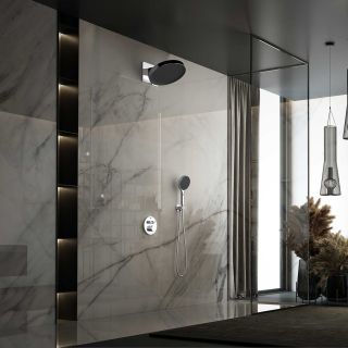 Душевой комплект Vincea Inspire VSFW-3I22MT3CH встраиваемый, термостатический, двухрежимный, хром