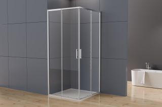 Душевой уголок Vincea Rapid-N VSS-3RN1112E10CL, (1000-1100)x(1100-1200), хром, стекло прозрачное