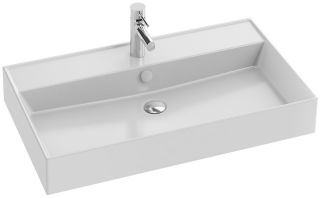 Раковина Jacob Delafon Vivienne EXBI112-00, 80x46 см, белая