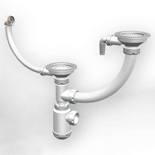 Сифон Granula  для кухонной мойки СФ-0005