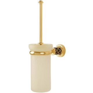 Ёршик для унитаза Boheme Murano 10913-CH-G золото/шоколад