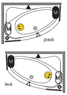 Панель фронтальная Riho Lyra 170 L 209274