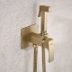 Гигиенический душ со смесителем Raglo R01.52.03 золотой сатин