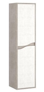 Пенал подвесной Onika Брендон 403565 35см бетон крем/камень светлый