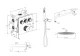 Душевой комплект Milleau Tissage TERMO 3SBIT/801-CR хром