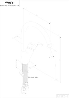 Смеситель RedBlu by Damixa Palace One 410700000 для кухни