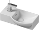Подвесная раковина Ceramica Nova Element CN6039R 40см отверстие под смеситель слева белый