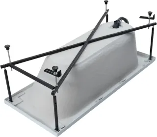 Акриловая ванна Aquanet Lotos 332845 180x80 см с каркасом