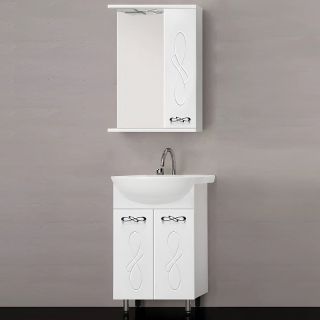 Тумба под раковину Style Line Венеция ЛС-00002336 55см белый