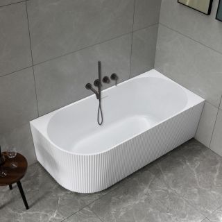 Ванна акриловая Vincea VBT-428-1700R, 1700*800*580, цвет белый, правая, щелевой перелив