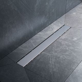 Душевой лоток AM.PM PrimeFlow 60 W02SC-U11-060-04SB с решеткой Хром матовый / под плитку Tile