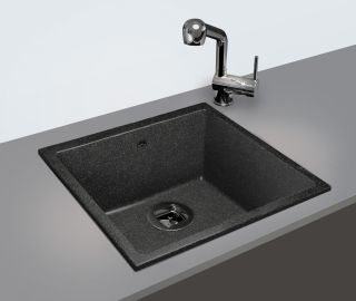 Мойка кухонная Tolero Classic R-128 чёрный 473264