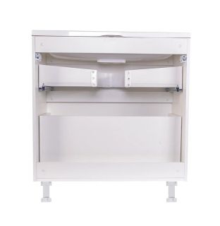 Тумба под раковину Style Line Бергамо СС-00002314 мини 80 Люкс антискрейтч Plus 80 см