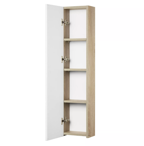 Модуль Акватон Мишель 23см дуб эндгрейн/белый 1A244303MIX40