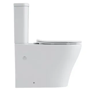 Унитаз-компакт Black&White Universe 7792W безободковый белый