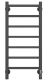 Электрический полотенцесушитель Larusso Астор П7 35x80см чёрный матовый 4670078536631