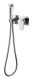 Гигиенический душ Boheme Spectre со смесителем хром 457-CR