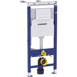 Инсталляция для унитаза Geberit Duofix Платтенбау 458.125.11.1 4 в 1 с кнопкой смыва