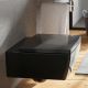 Унитаз подвесной Villeroy Boch  с открытым смывным краем, настенный 4633R0R7 черный