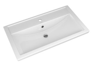 Мебельная раковина Kirovit Фостер 4640021064733 80см белый